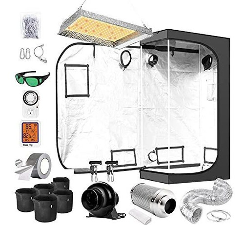 Ipower Grow Tent Kit Complete Full Spectrum Led Plant Light 