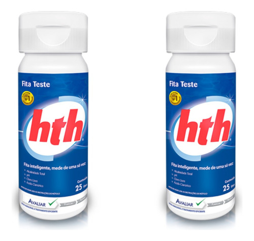 Kit Fita Teste Cl/ph/at/stb 2 Unidades Hth