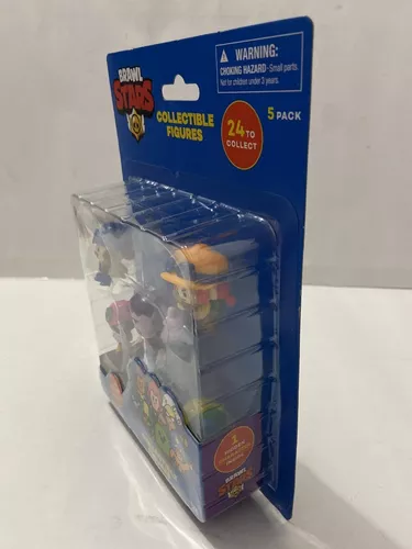 5 Pack Figuras Brawl Stars Coleccionables Line Friends Pmi