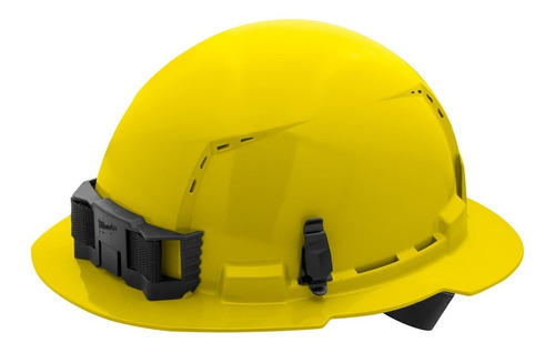 Imagen 3 de 8 de Casco Visera Completa Amarillo Accesorios Milwaukee 48731203