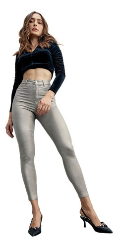  Pantalón Casual Tacto Piel Atmosphere Dnm - Dama  1093474