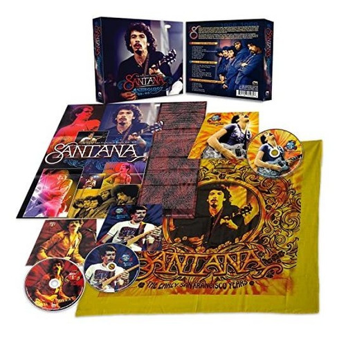 Santana Anthology 68-69 Early San Francisco Years Cd Triple