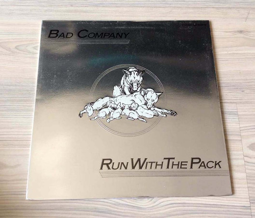 Vinilo Bad Company - Run With The Pack (1ª Ed. Japón, 1976)