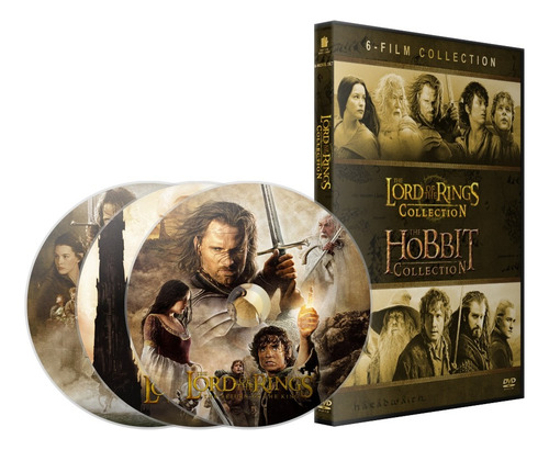 El Señor De Los Anillos - Trilogia Completa - Dvd - 3 Films