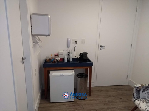 Imagem 9 de 15 de Sala Comercial Mobiliada Cond. Ecco Tower 1 Vaga - 4954-1