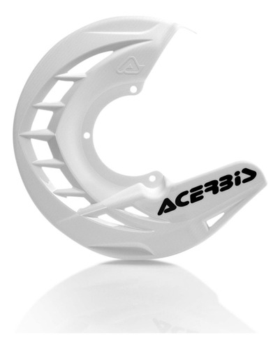 Cubre Disco Delantero Blanco Honda Crf 450 R 2011 Cafe Race