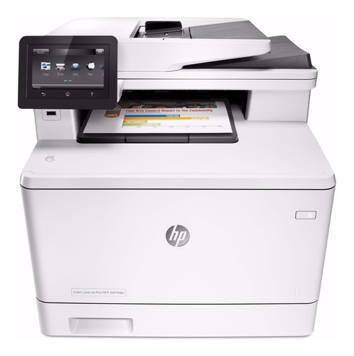 Impresora Hp M477fdw Color Wifi Duplex Fax Fotocopiador M477