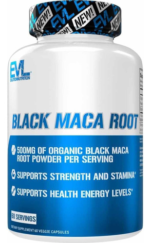 Black Maca 60 Capsulas Evlution - - Unidad A $2115