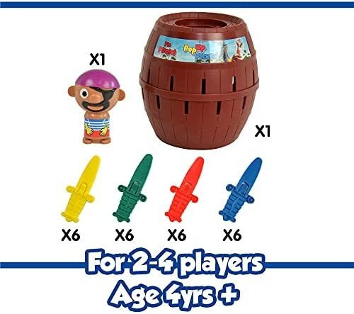 Juego De Mesa Tomy Pop Up Pirate