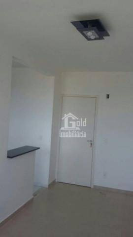 Apartamento Com 2 Dormitórios Para Alugar, 57 M² Por R$ 750,00/mês - Reserva Sul Condomínio Resort - Ribeirão Preto/sp - Ap0926