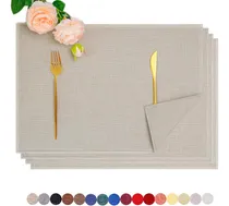 Comprar Manteles Individuales De Tela Dolcal Juego De 4 Manteles Ind