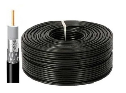 Imagen 3 de 3 de Super Oferta! 40 Mts. Cable Coaxil Rg6 100% Cobre 1ª Calidad