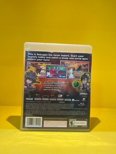 Bakugan Battle Brawlers - Ps3 (Usado)