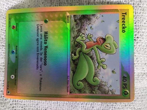 Card Game Pokemon Rpg : Lote De 01x Treecko 75/109