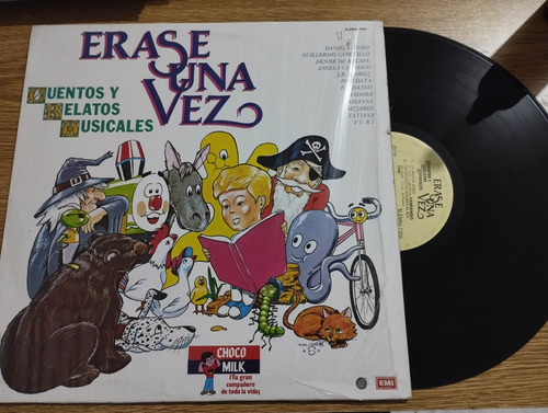 Erase Una Vez--cuentos Y Relatos Musicales-disco De Vinilo