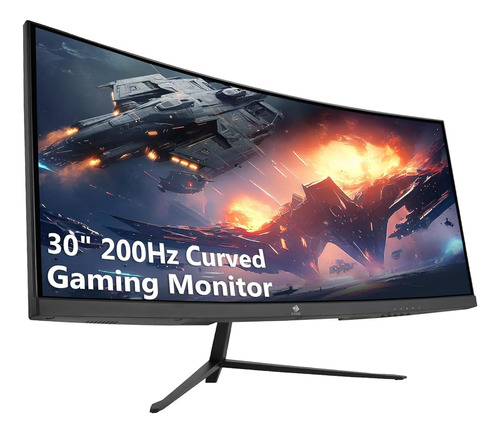 Z-edge 30 Pulgadas 144hz / 200hz Monitor Curvo Para Juegos, 