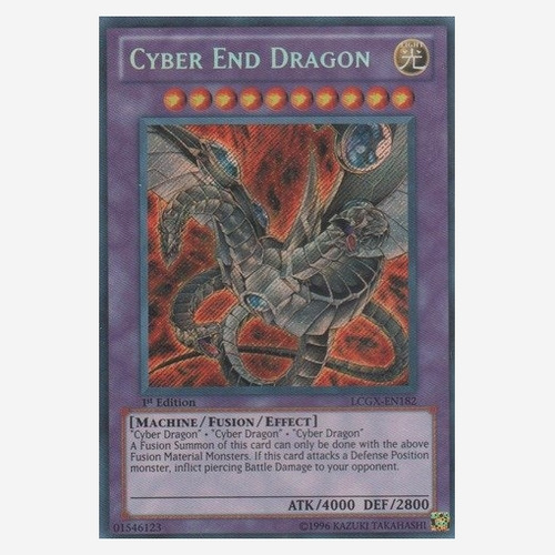 ¡yu-gi-oh! - Cyber U200bu200bend Dragon (lcgx-en182) - Legen