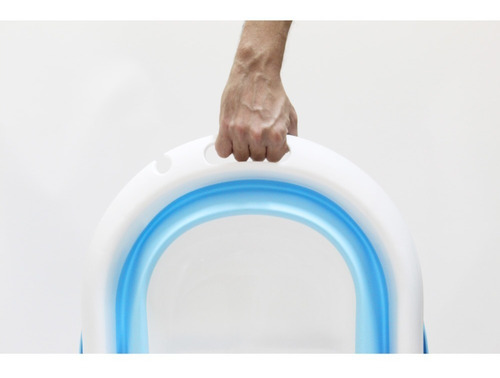 Imagen 5 de 8 de Bañera Plegable Para Bebe Punti Flexi Wash Reclinable Tapon