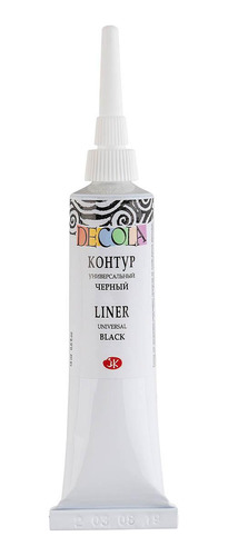 Tinta Liner Decola Universal 810 Black
