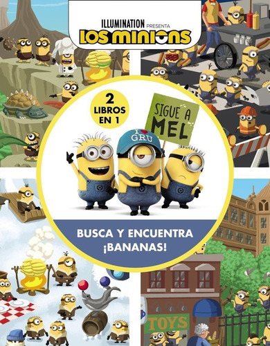 BUSCA Y ENCUENTRA A LOS MINIONS, de Varios autores. Editorial Hachette, tapa dura en español