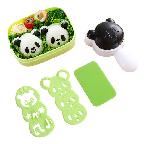 Mold Bola Arroz Para Niño Lindo Patron Panda Molde Sushi