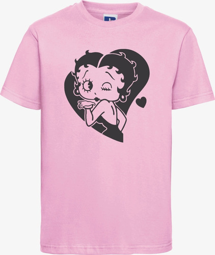Remera Betty Boop Rosa #1