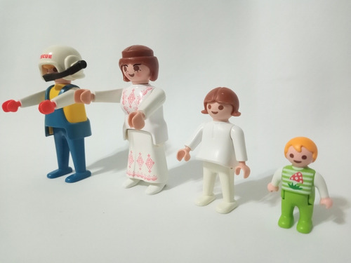 Constelaciones Familiares Playmobil Madre Padre Niña Y Bebe