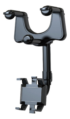 // Soporte Giratorio Para Teléfono Con Espejo Retrovisor,
