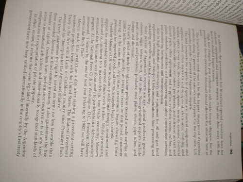 The World Markets Desk Book Lawrence W. Tuller (Usado)