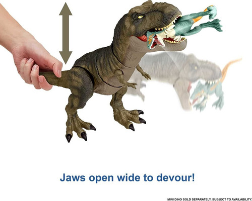 Jurassic World Dominion Trash And Devour T Rex Con Sonidos!