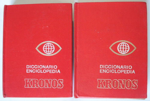 Diccionario Ingles Español Enciclopedia Kronos 2 Tomos