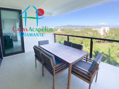 Cad La Isla Gran Caimán 604. Terraza Con Vista A Los Jardines Y Albercas