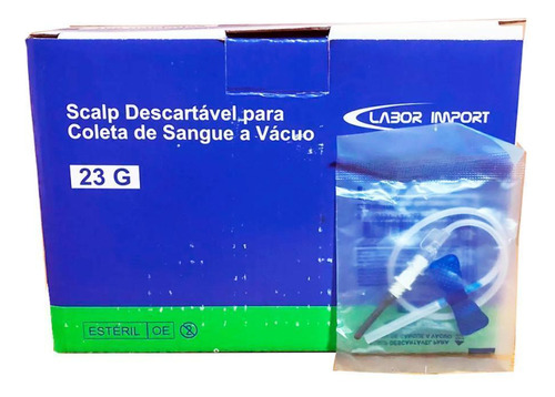 Escalpe Descartável 18cm - Coleta Vácuo - Anvisa 10369460188