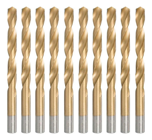 Juego De Brocas Hss-tin 1/8 X 2-3/4 10 Piezas Makita D64836