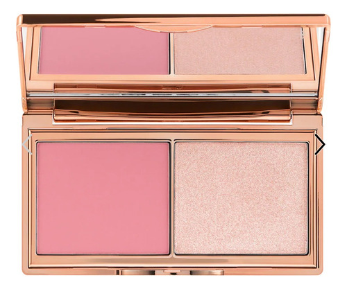 Charlotte Tilbury Paleta Rubor E Iluminador Mini Hollywood Tono del maquillaje Mixto