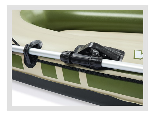 Bote Gomón Inflable Voyager 300 Bestway 243 X 102 Cms.
