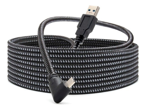 Cable Link Reforzado Usb A C 5 Mts Para Oculus Quest 1 / 2 