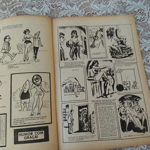 Garotas E Piadas Nº 12 Ano 1967 Editora Edrel Com 68 Páginas