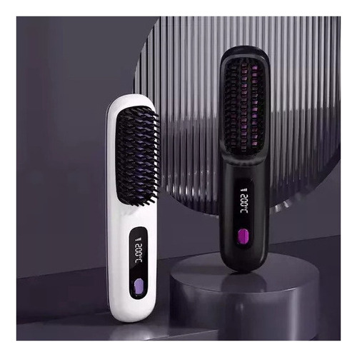 // Para Escova De Cabelo Pente Sem Fio Fast Heating Usb /56