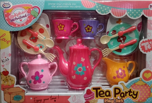 Juego De Te Set Para Niñas Infantil