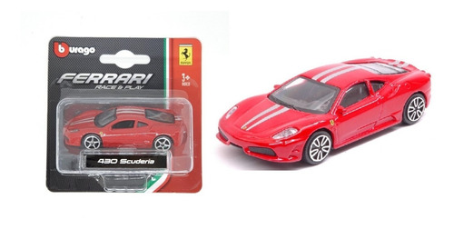 Auto Ferrari 430 Scuderia Coleccion Metal Esc 1:43 Burago