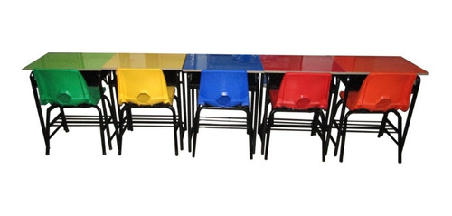 Mesa Escolar Mediana Con Silla