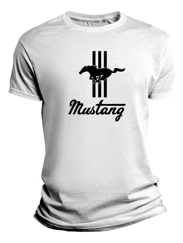 Playera Ford Mustang Tri Barra Clásico 