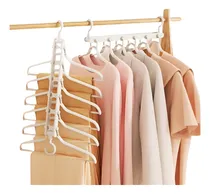 Comprar Perchero Colgador Organizador De Pantalones  Blanco-packx2
