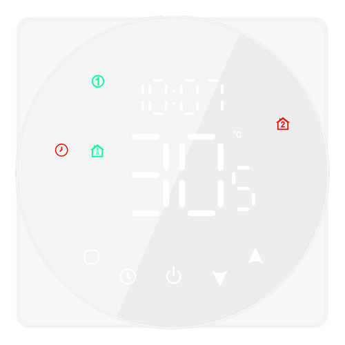 Termostato Eléctrico Semanal Para Programable