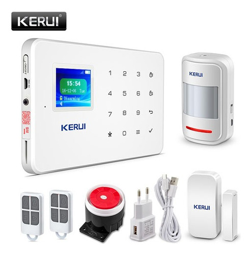  Kit Alarma Para Casa, Negocio U Oficina Wifi / Gsm  