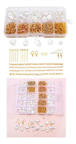 Perlas Barrocas Abs Hechas En Casa Con Agujero Conjunto 2
