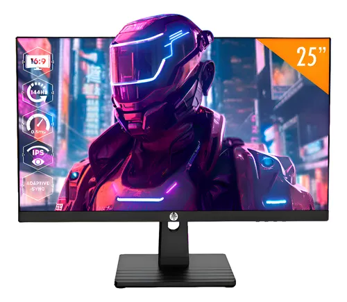 Monitor Gamer Haiz 25'' 0.5ms Full Hd Preto 144hz