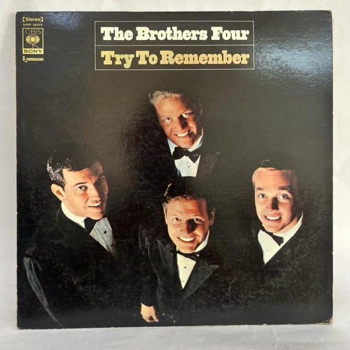 The Brothers Four Try To Remember Vinilo Japónes Usado