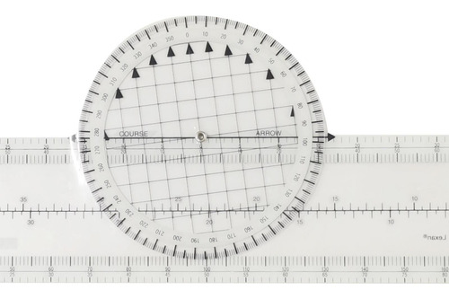 Plotter Aviación Regla De Cálculo Plotter Giratorio Mide